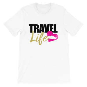 My Travel Life Short-Sleeve T-Shirt - Zabba Designs African Clothing Store
