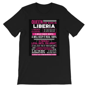 Liberia Flow Short-Sleeve Unisex T-Shirt - Zabba Designs African Clothing Store