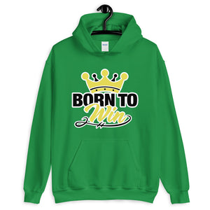 Born To Win Unisex Hoodie - Zabba Designs African Clothing Store