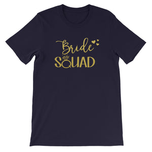 Bride Squad Short-Sleeve Unisex T-Shirt - Zabba Designs African Clothing Store